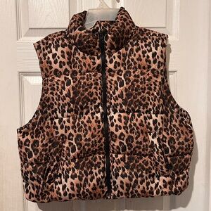 Madden Girl Animal Print Vest